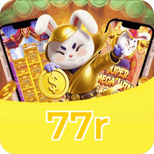 Números do app 77r em material de marketing — ilustração, não auditoria